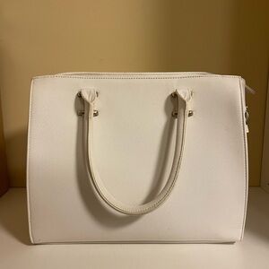 Forever 21 Elegant White Tote Bag
